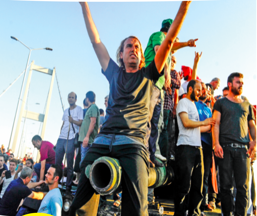 İHA'nın objektifinden ihanet gecesi